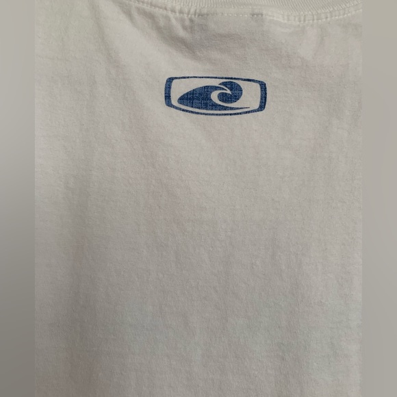 Bundle: 2 Men’s Crewneck T-Shirts: Olive w/Paris Print & White w/Hawaii Print XL - Picture 5 of 10